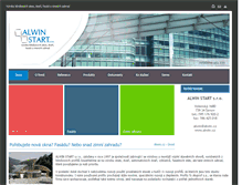 Tablet Screenshot of alwin.cz